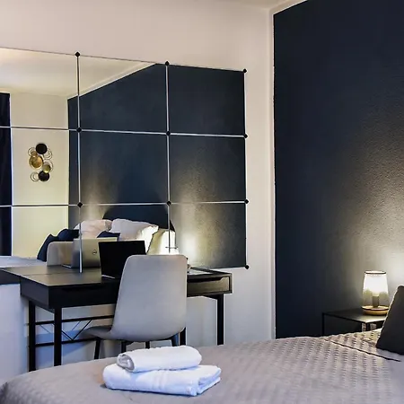 Deluxe! Hbf-naehe Mit Kingsize-bett, 65 M2 דירה *