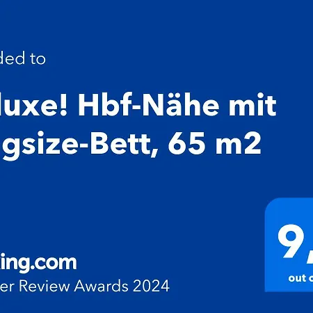 דירה Deluxe! Hbf-naehe Mit Kingsize-bett, 65 M2 דיסבורג