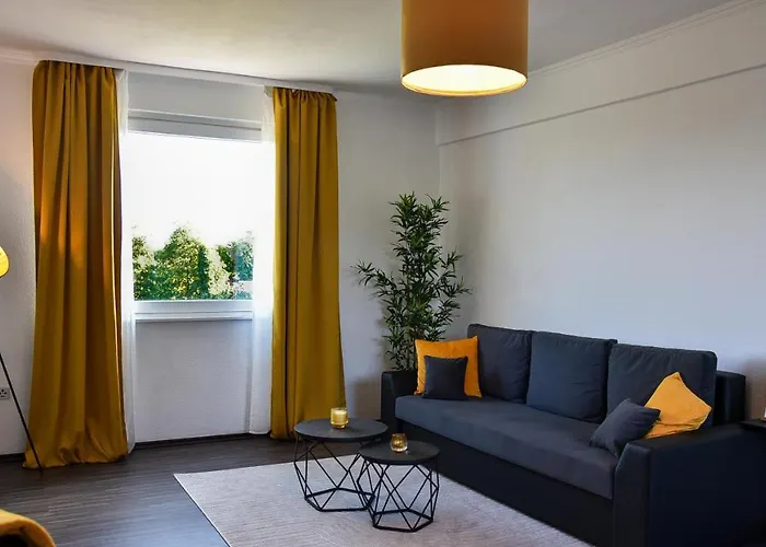 Deluxe! Hbf-naehe Mit Kingsize-bett, 65 M2 Apartamento *