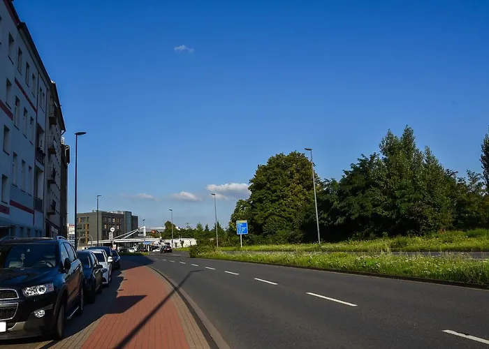 Deluxe! Hbf-naehe Mit Kingsize-bett, 65 M2 Appartamento