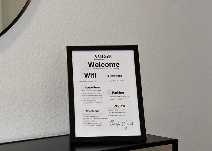 Apartamento Deluxe! Hbf-naehe Mit Kingsize-bett, 65 M2